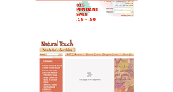 Desktop Screenshot of naturaltouchbeads.com